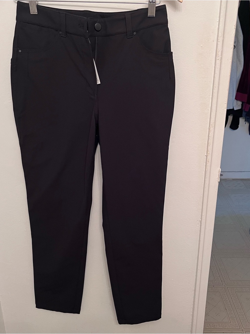 lululemon athletica Black Slim Stretch Pants